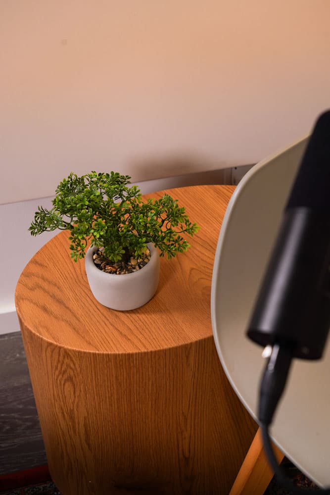 Podcast Booth Atmosphäre
